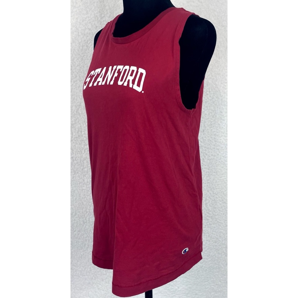 CHAMPION • Red/White Stanford University Tank Top, M - Picture 7 of 10